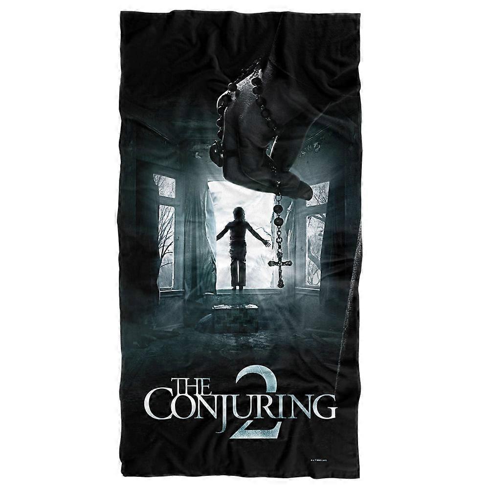 y696The Conjuring 2 Poster Beach Towelkanr696