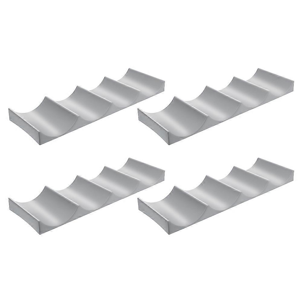 4pcs European Style Wine Bottle Display Mats Tabletop Wine Storage Organizers