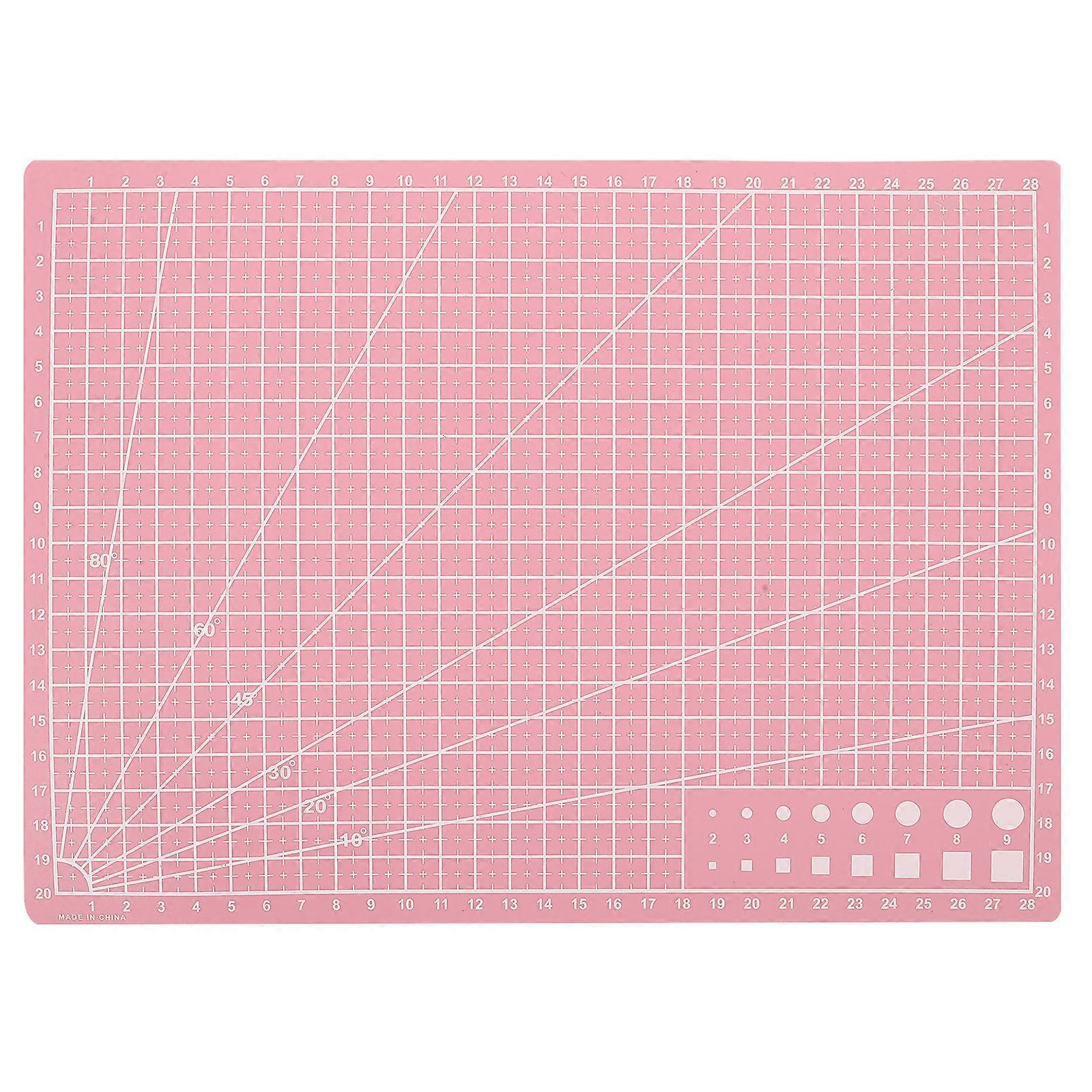 DIY Art Cutting Mat Χαρακτική Ξύλο κοπής Στρώμα κοπής Πλαστικό χαλάκι χαρακτικής Χαλάκι κοπής Χαλάκι κοπής (A4)