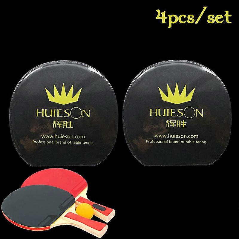 4pcs Ping Pong Racket Covers Second Transparent Table Tennis Rubber Protection Film For Ping Pong Racket Care Accessories
