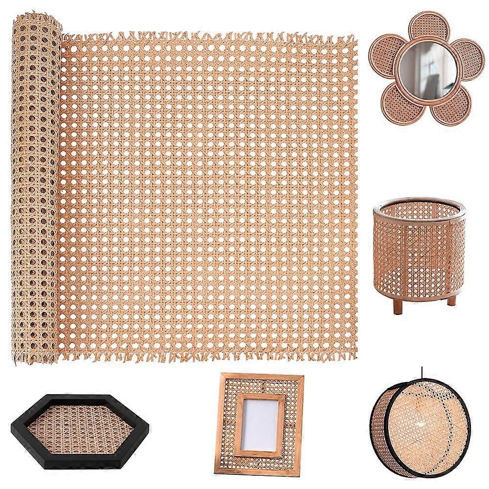 Rattan Net Material for Rattan Handicraft BurlyWood 435x1mm 1.5m/Roll
