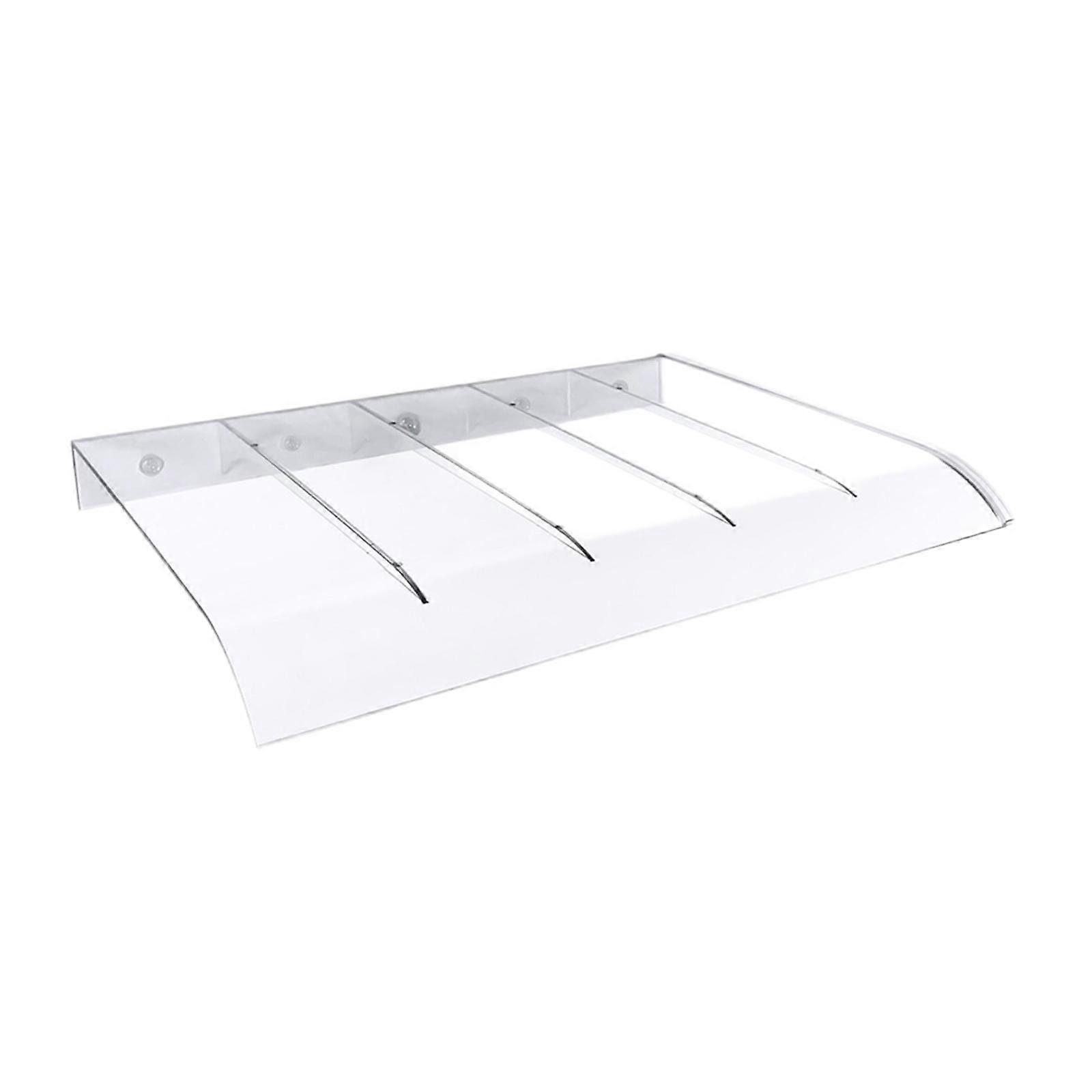 Window Door Awning Canopy Window Canopy for Balcony Outside Front Back Porch 60cmx40cm