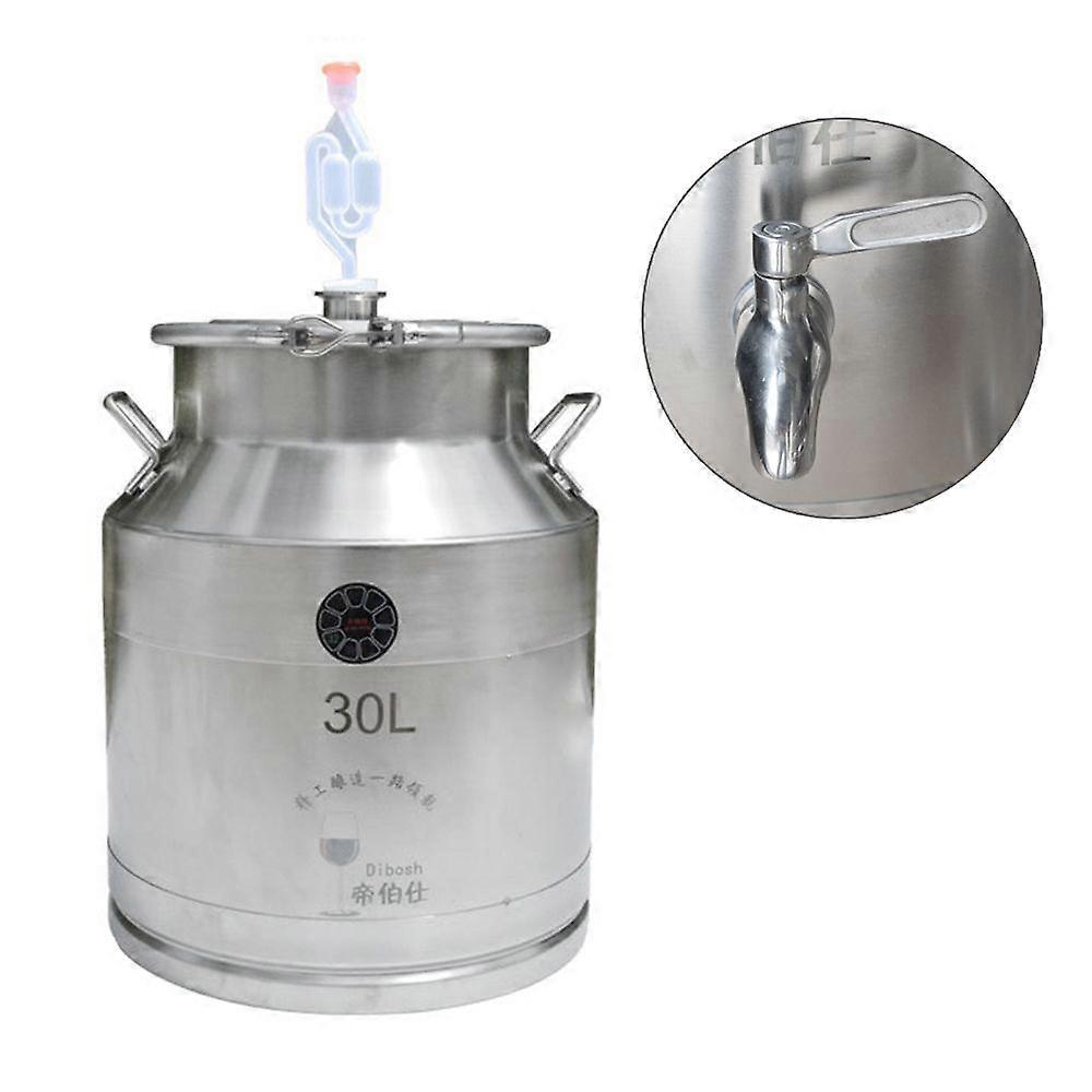 30L hook design fermentation barrel household brewing milk barrel