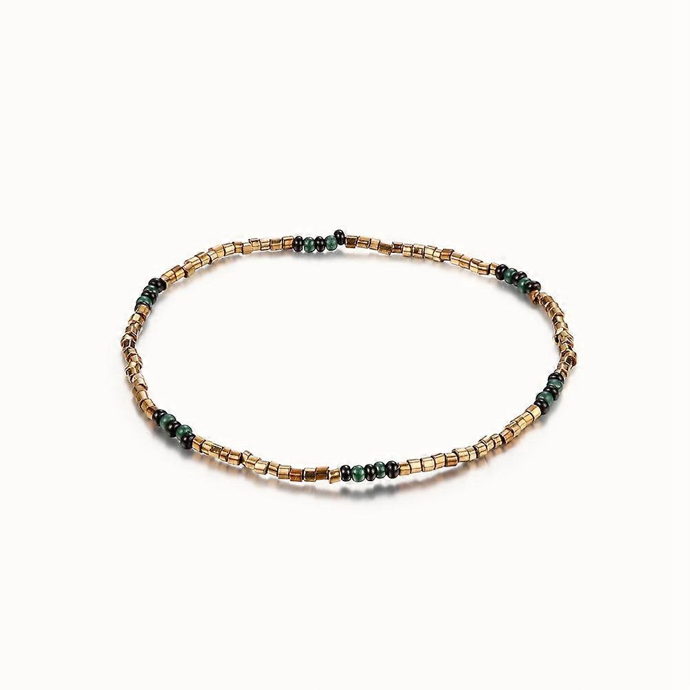 3Pcs Adjustable Multi-Layer Woven Beads Bracelet Set 55mm