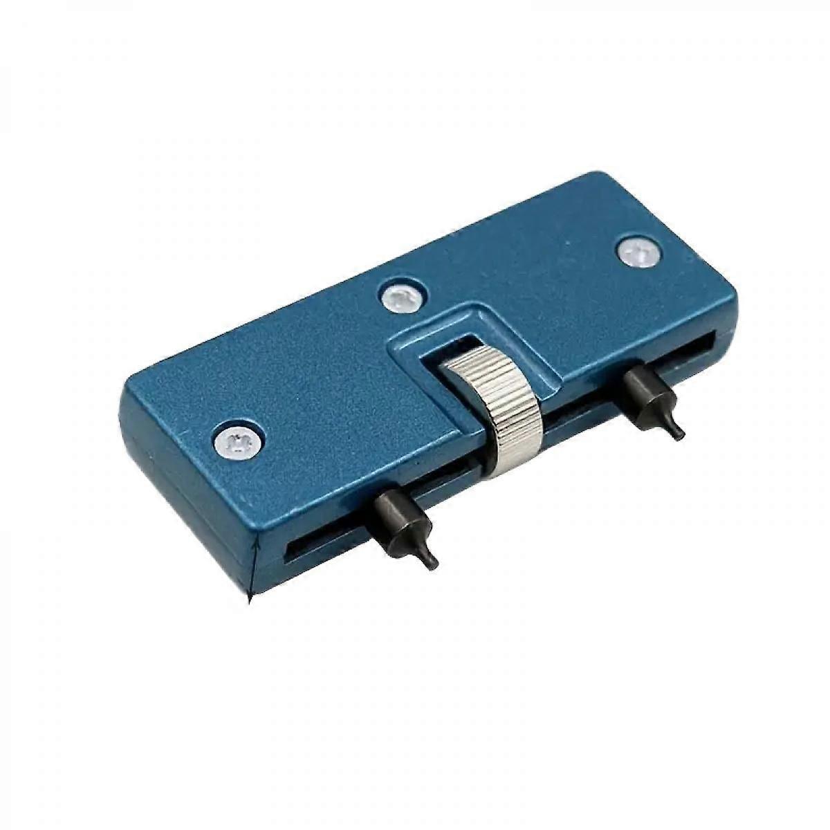 Professional Watch Back Remover Tool, Metal 12-53mm Adjustable Rectangle Watch Battery Replacement Tool