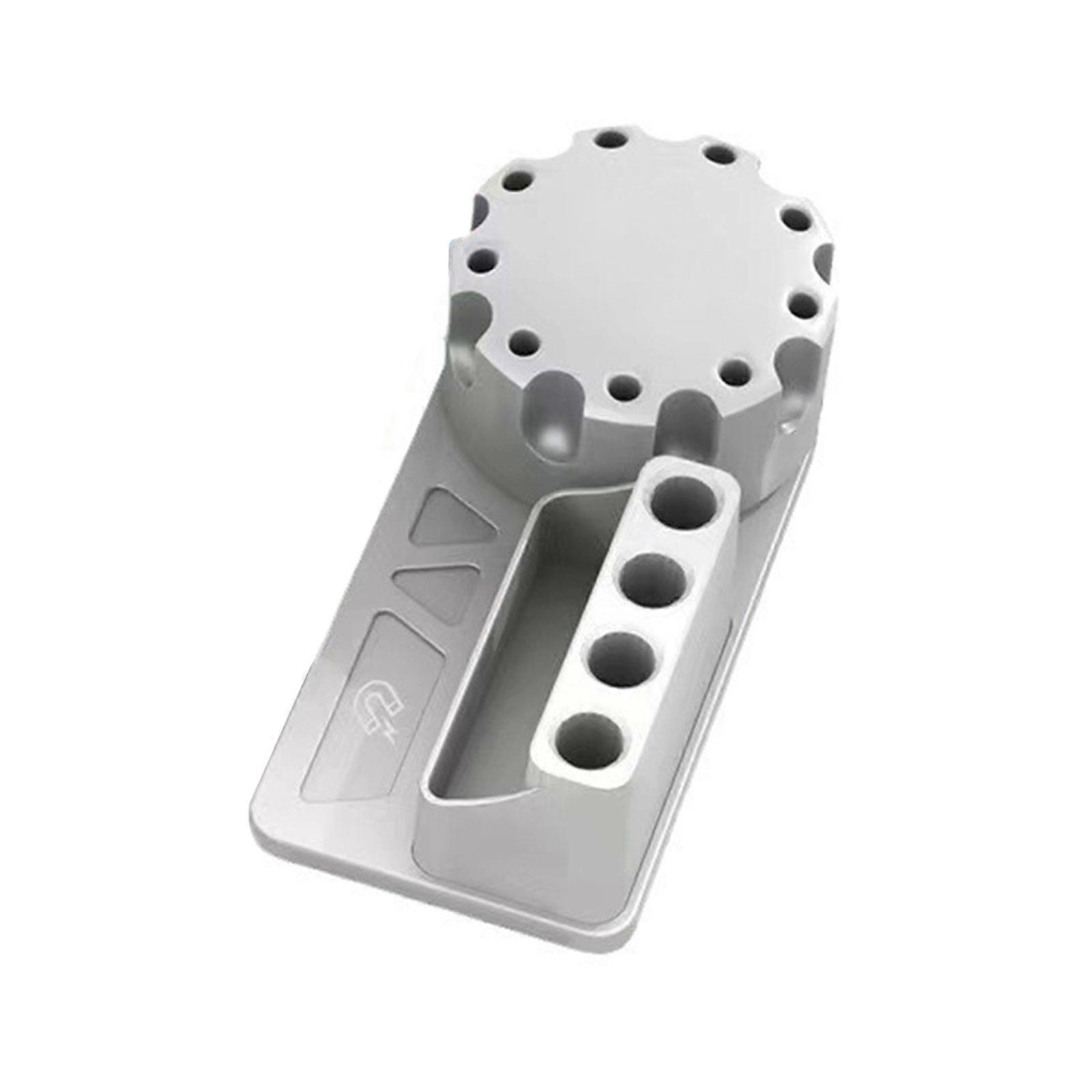 Handy Wooden Holder for Screwdrivers Tweezers Durable Practical Tool Rack for Computer Repair Kits and DIY Enthusiasts  Gray