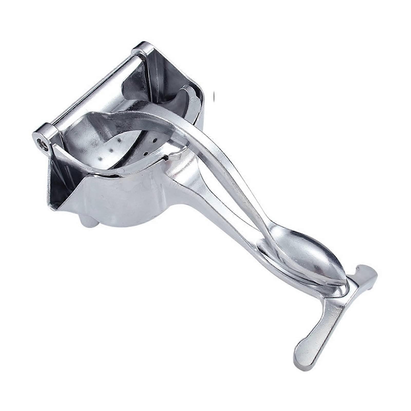 Manual Juicer Aluminum Alloy Fruit Squeezer for Lemon and Orange - Mini Kitchen Citrus Press with Filter