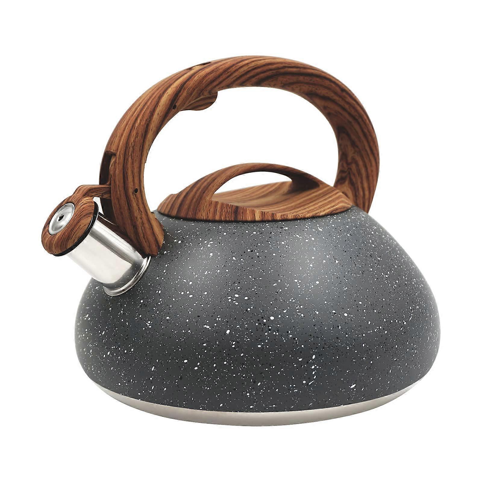 Whistling Teapot, Stainless Steel, 2.7 Quart