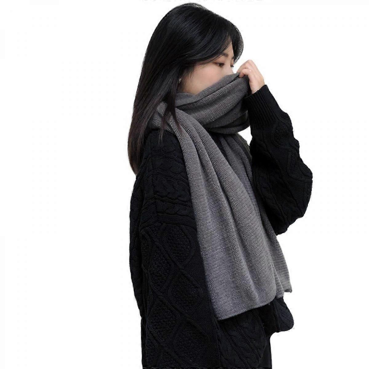 Scarfs Women Shawls Wraps Evening Dresses Soft Large Scarves for Wedding FavorsGrey