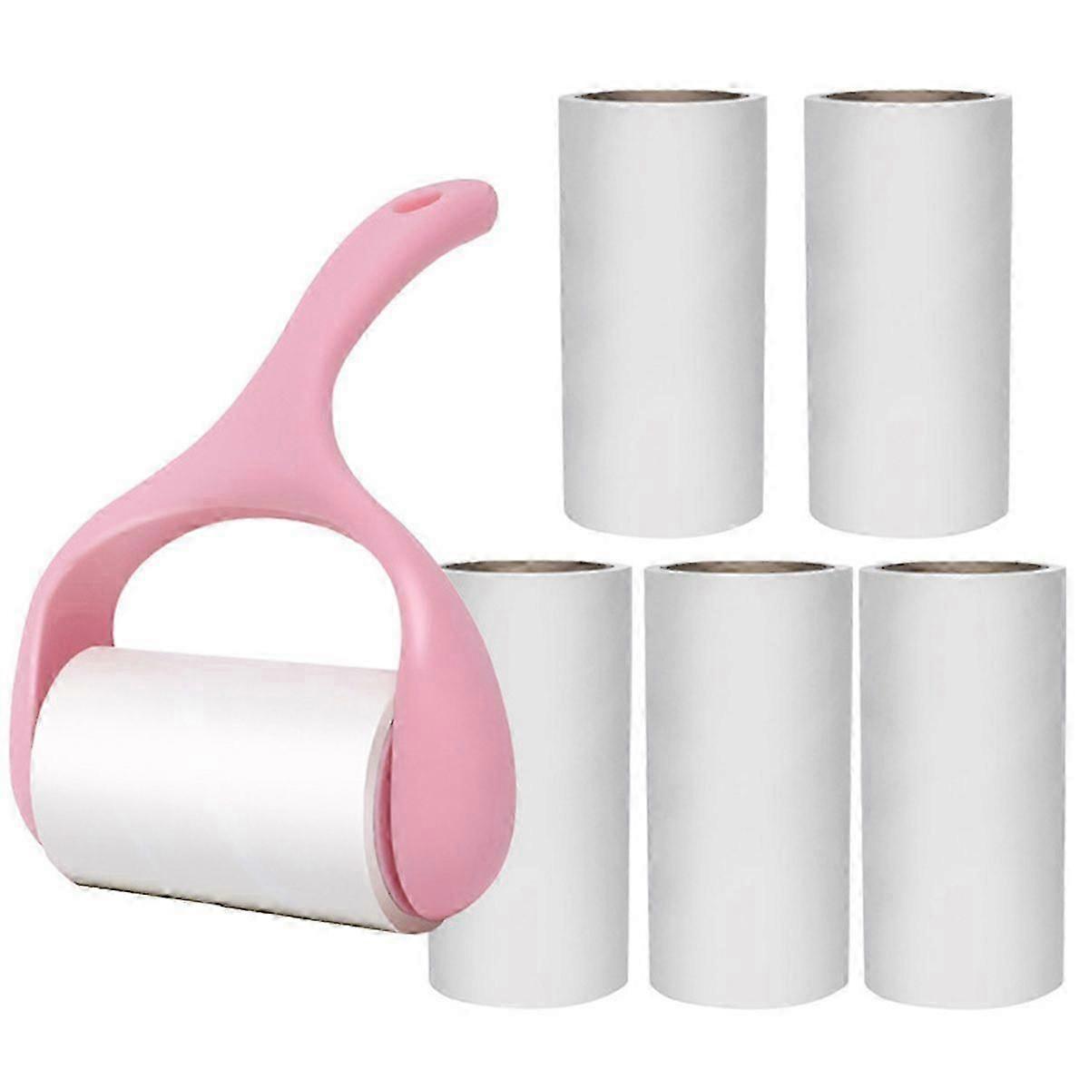 Extra-Large Lint Roller with 300-Sheet Refill for Furniture & Clothes
