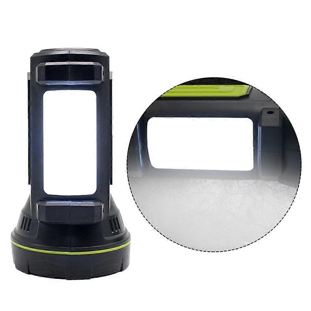 Outdoor Camping Hiking Rechargeable Bright LED Work Light Flashlight Flashlight Waterproof Headlight with Base Fishing Lamp Lantern