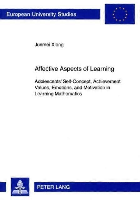 Affective Aspects Of Learning by Junmei Xiong Paperback
