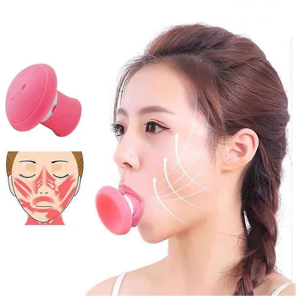 Face Exerciser, Facial Yoga For Skin Tighten Firm, Jaw Exerciser, Double Chin Breathing Exercise Device Jaw Face Slimmer For