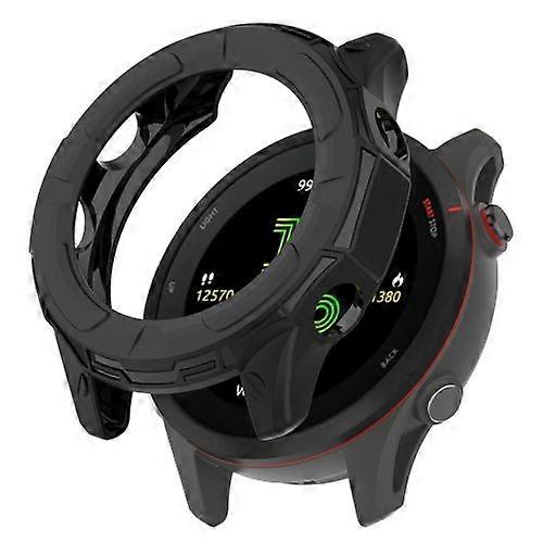 For Garmin Forerunner 255 Armor Hollow TPU Watch Case