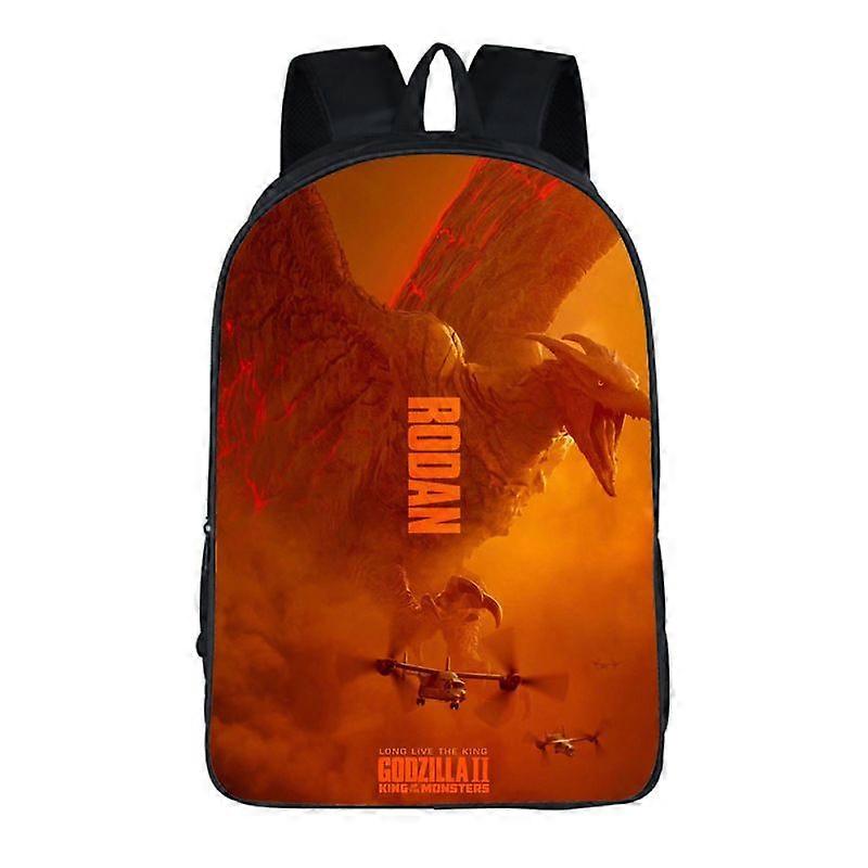 Backpack 1307Cx Godzillas student backpacks Creative Polyester Comfortable Backpack 1307Xn