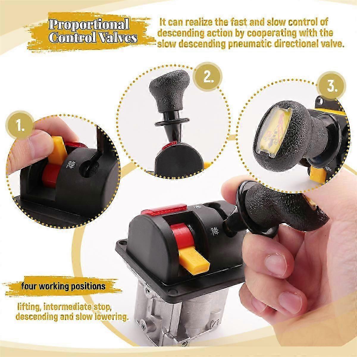 Proportional Control Valves with PTO Switch Dump Truck Tipper Hydraulic ...