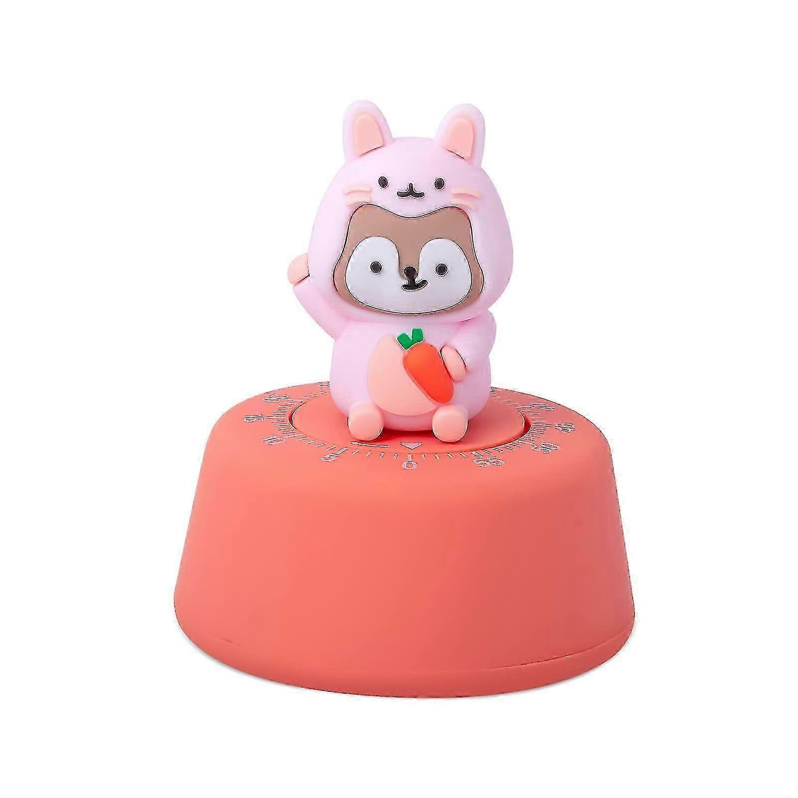 Beautiful Gift 60 Minutes Mechanical Timer Kitchen Cooking Timer Manual Timer Cute Kids Learning timer GiftBunny