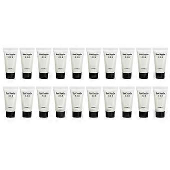 20Pcs Empty Shampoo Bottle 20ML Portable Disposable Travel Dispenser for Hotel Vacation Rental