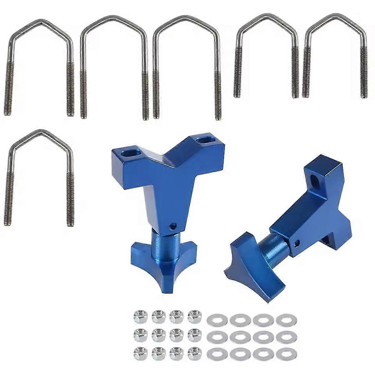 High Lift Universal Mount 1-2.5In for Front Tube Adjustable Jack Tube Bracket for JK TJ Roof Rack F