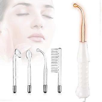 Hochfrequenz-Gesichtsstab-Maschine, 4-in-1-tragbares Frequenz-Gesichtsmassagegerät Gesichtspflege-Hautstraffungsmaschinen-Set