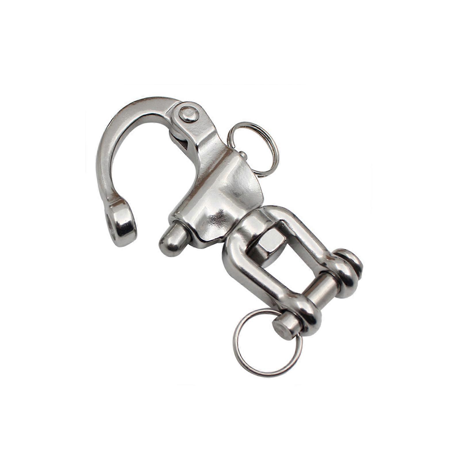 Jaw Swivel Snap Shackle 316 Ανοξείδωτο Ατσάλι για Ιστιοφόρο HalyardΚατάδυση 70/87/128mm Snap Shackle