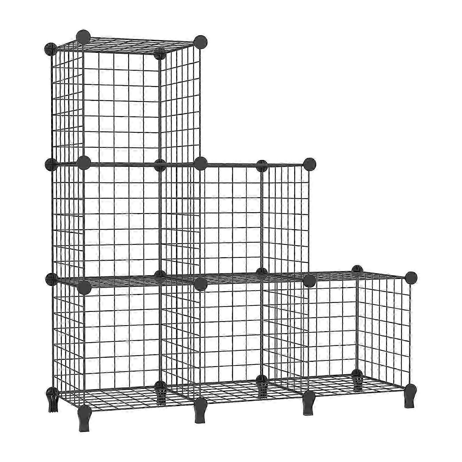 Cube Storage Shelves DIY Bookshelf Stackable Space Saving Lightweight Storage Organizer Closet Organizer for Home Living Room