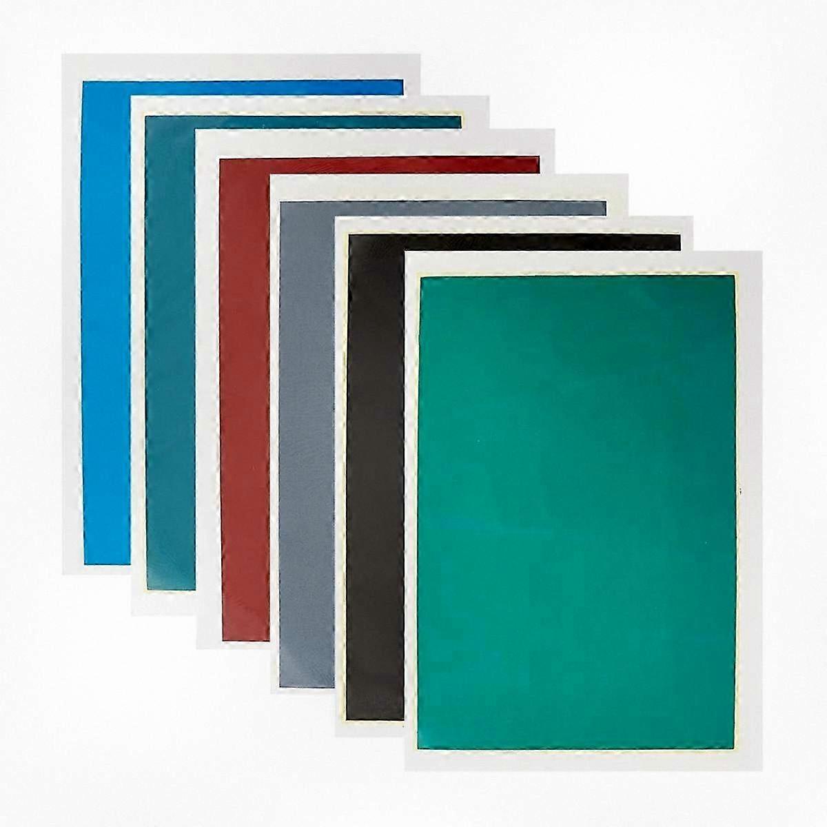 6pcs Laser Test Paper, Laser Dimming Paper for Engraving Test and Focus, Suitable for Ceramic and Glass Engraving