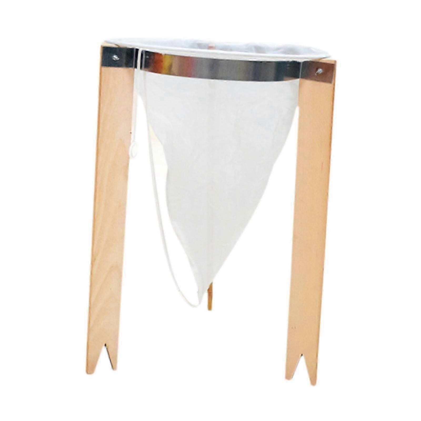Support de sac filtrant à miel convivial pour seau à miel Apiculteurs Porte-maille sans passoire à miel