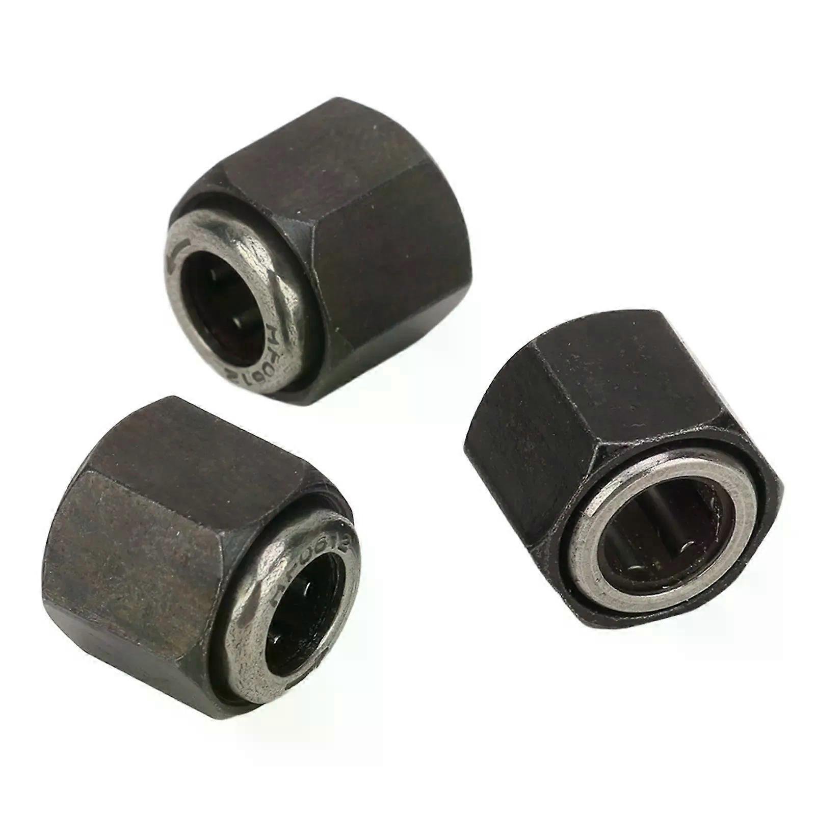 3Pcs RC 12 mm Hex Nut One Way Bearing R025 Compatible for VX 16 18 SH 21 Engines Parts for HSP RedCat 1/10 RC Car