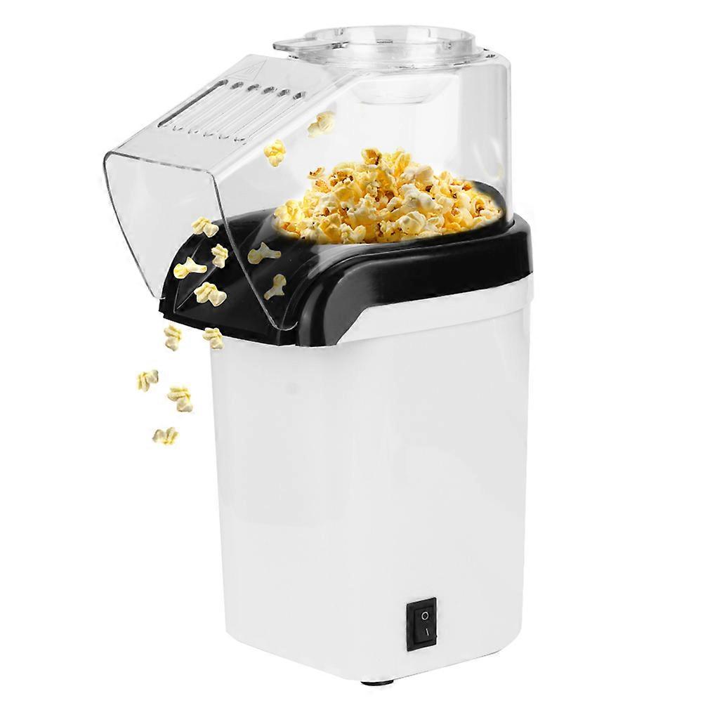 Kitchen Mini Automatic Corn Popper Electric Corn Popcorn Machine White EU Plug 220-240V