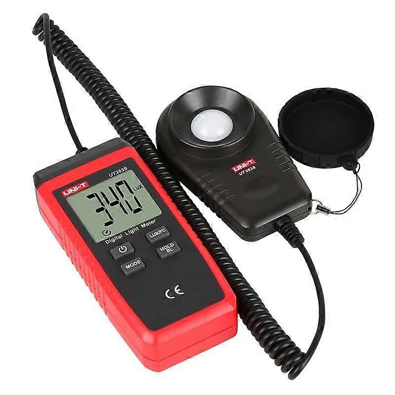 UT383S Digital Light Meter Lux/FC Meters Luminometer Photometer 200,000 Lux Luminometer Photometer Measure Tester