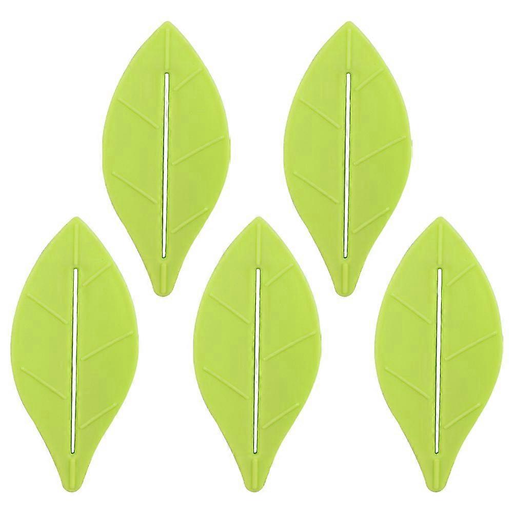 5Pcs Manual Toothpaste Squeezers Handheld Toothpaste Tube Squeezers (Light Green)