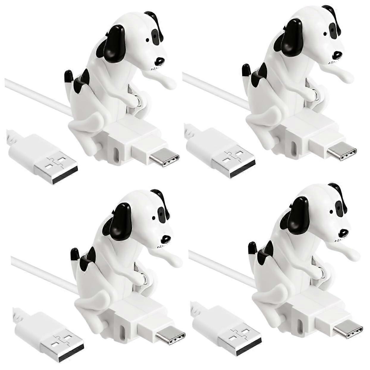 4pcs Puppy Data Cable Type-c Charging Cable Charging Adapter Charger