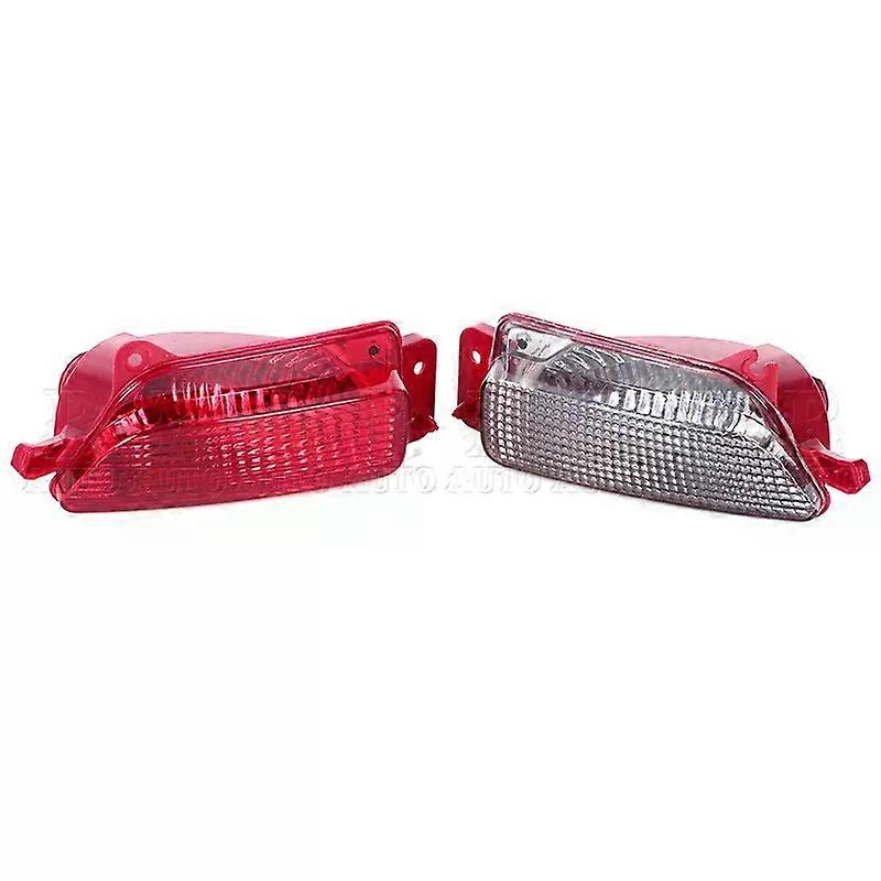 Applies to For Citroen C-Quatre Hatchback Rear Bumper Brake Light Tail Light Fog Lamp Stop Lamp Reversing lamp Reflector lamp Without Bulb