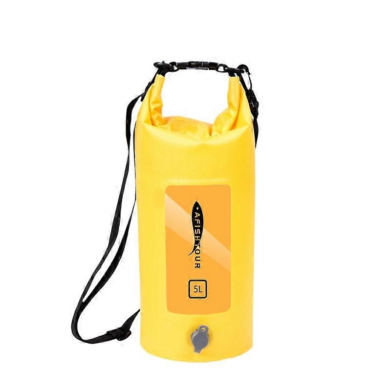 AFISHTOUR FW2061 5L Waterproof Drifting Stream Bag Folding Storage Bucket Package