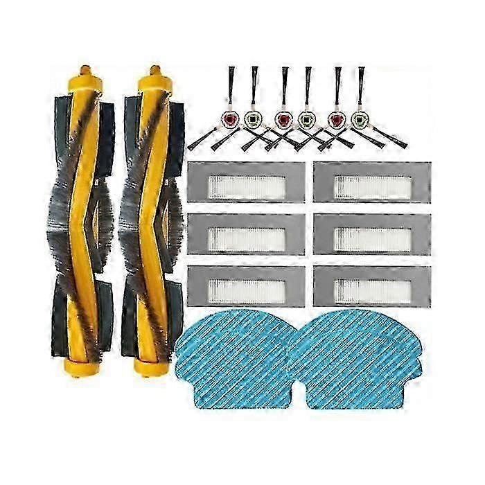 Applies To De53 De35 Robot Vacuum Cleaner Main Side Brush Hepa Filter Mop Cloth Cloth Replacement Kit Vacuum Accessory
