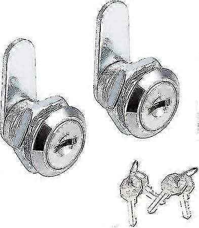 2 Pack Security Mailbox Locks For File Cabinet Office Computer Desk GWU