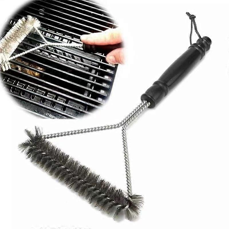Stainless steel barbecue brush 12 inch copper wire