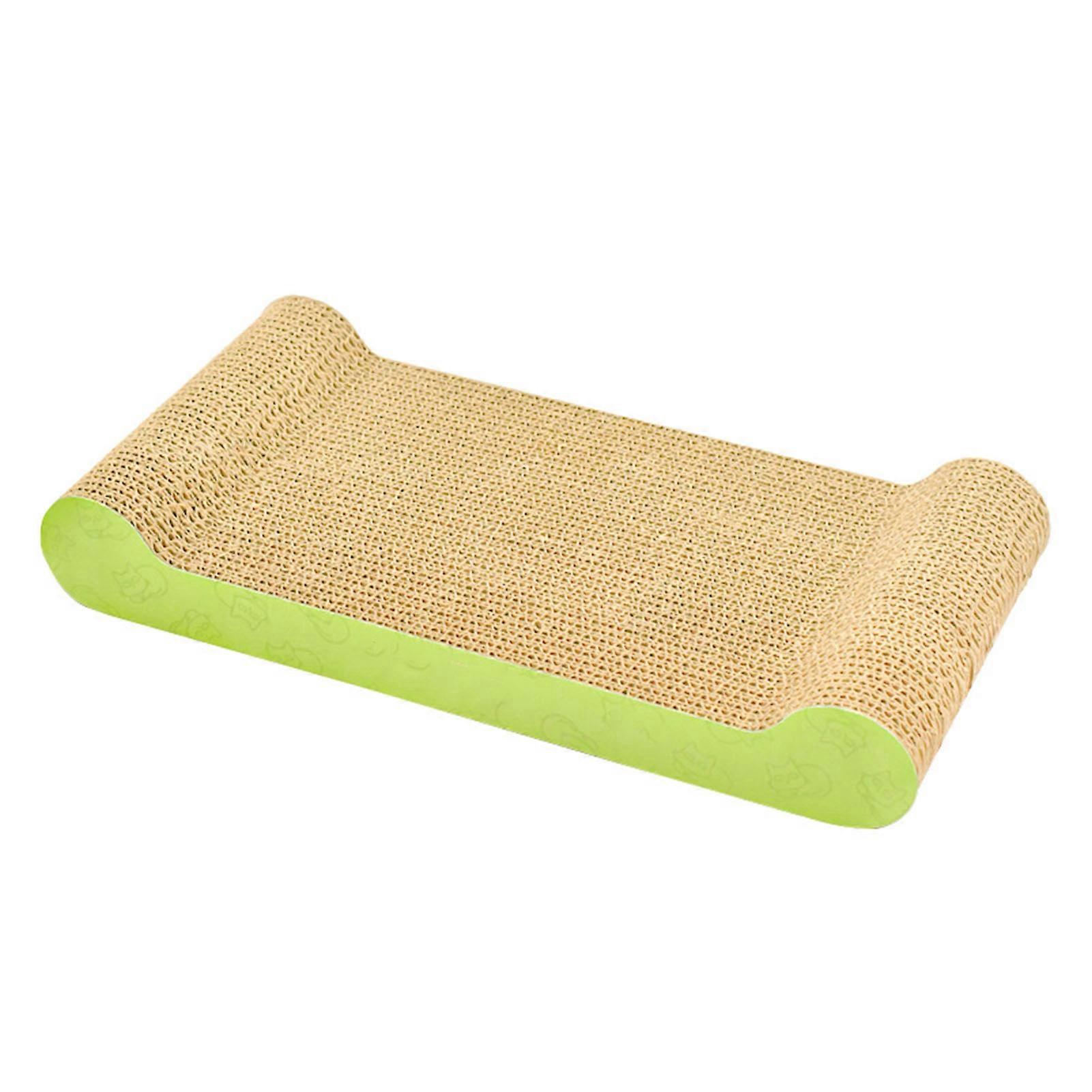 Scratcher Lounge Bed Cute Bone Shape Scratch Resistant Durable Comfortable Cat Scratching Cardboard for Cats Kittens