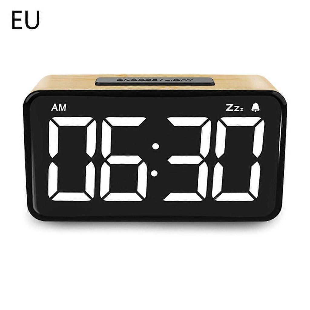 Digital Alarm Clock with 9 Minutes Snooze 12/24Hr Large Display Clock for Home