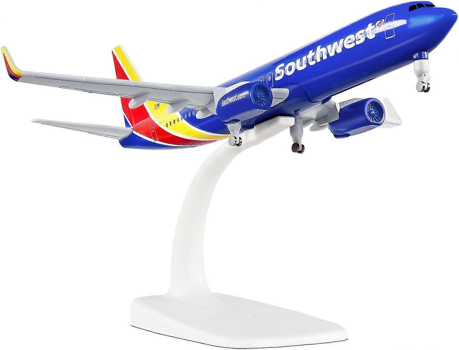 20cm Scale Airplane Model In Modern Style Zinc Alloy Ideal Gift For Collection And Desktop Decoration