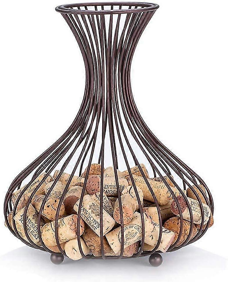 Vinkorkholderskærm - Unikt vinpropbeholderbur