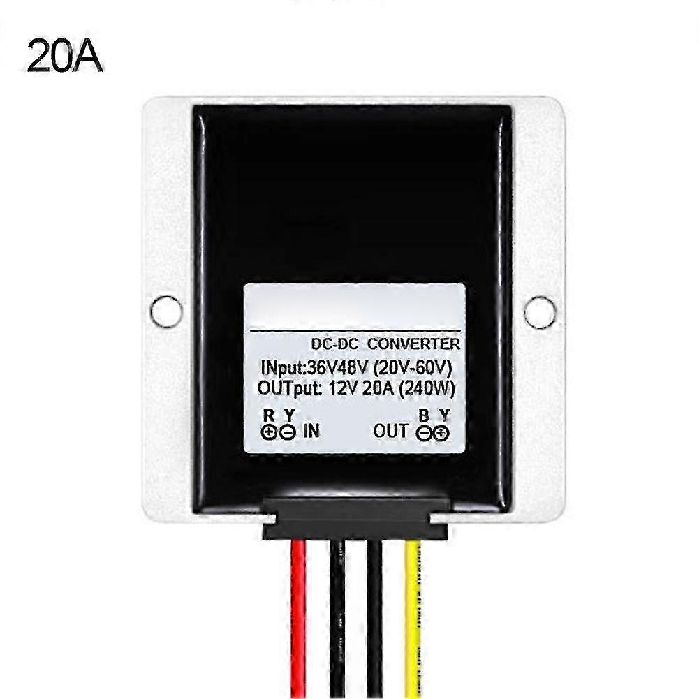 36V/48V to 12V 10A Voltage Regulator Module with Overload Protection