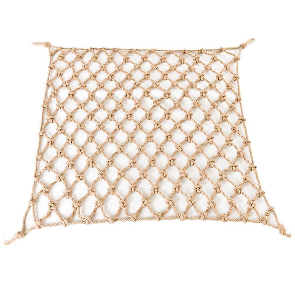 Natural Jute Hemp Rope Net for Child,Kindergarten Wall Decoration,Kids Playground Accessory