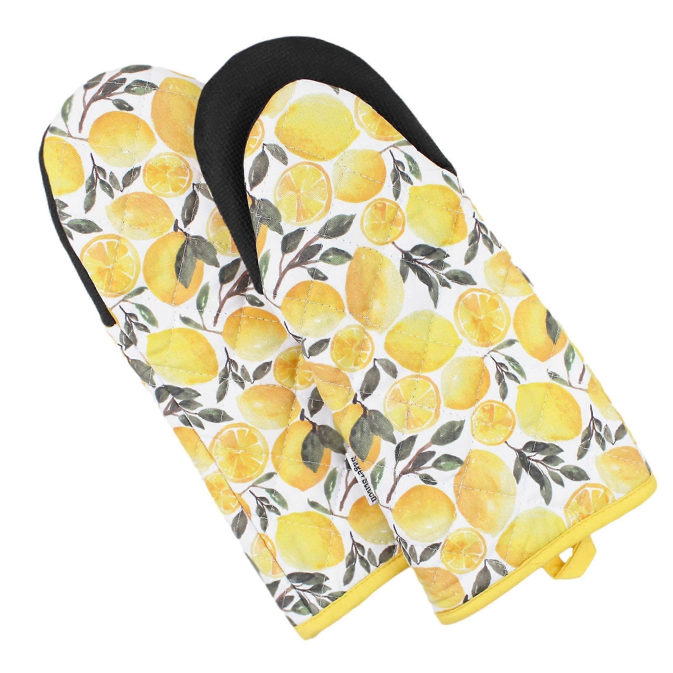 2-Pack Heat-Resistant Oven Gloves