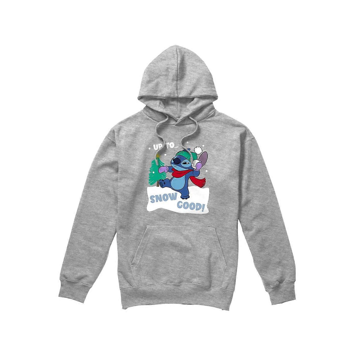 Lilo & Stitch Herren Stitch Snowball Kapuzenpullover