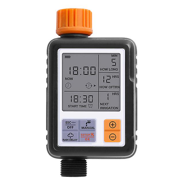 Garden Watering Timer Irrigation Controller Programmable Automatic Electronic Watering Timer  Lcd Screen Irrigation Timer System