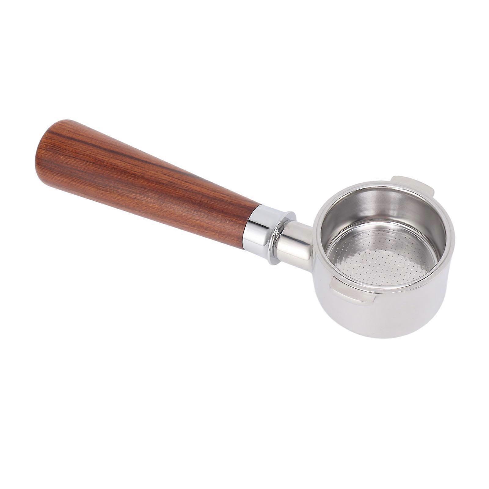 51mm Portafilter 2 Ear Coffee Bottomless Portafilter Replacement for EC0310 Coffee Machine Maker