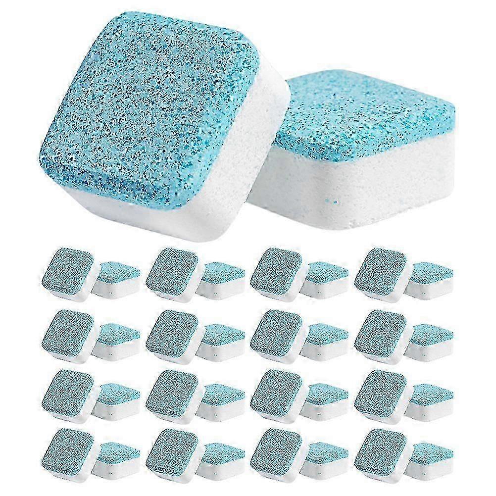 Active Cleaning Tablets for Washing Machines - 48 Pack Cleaning Solution for Detergent-Free Laundry