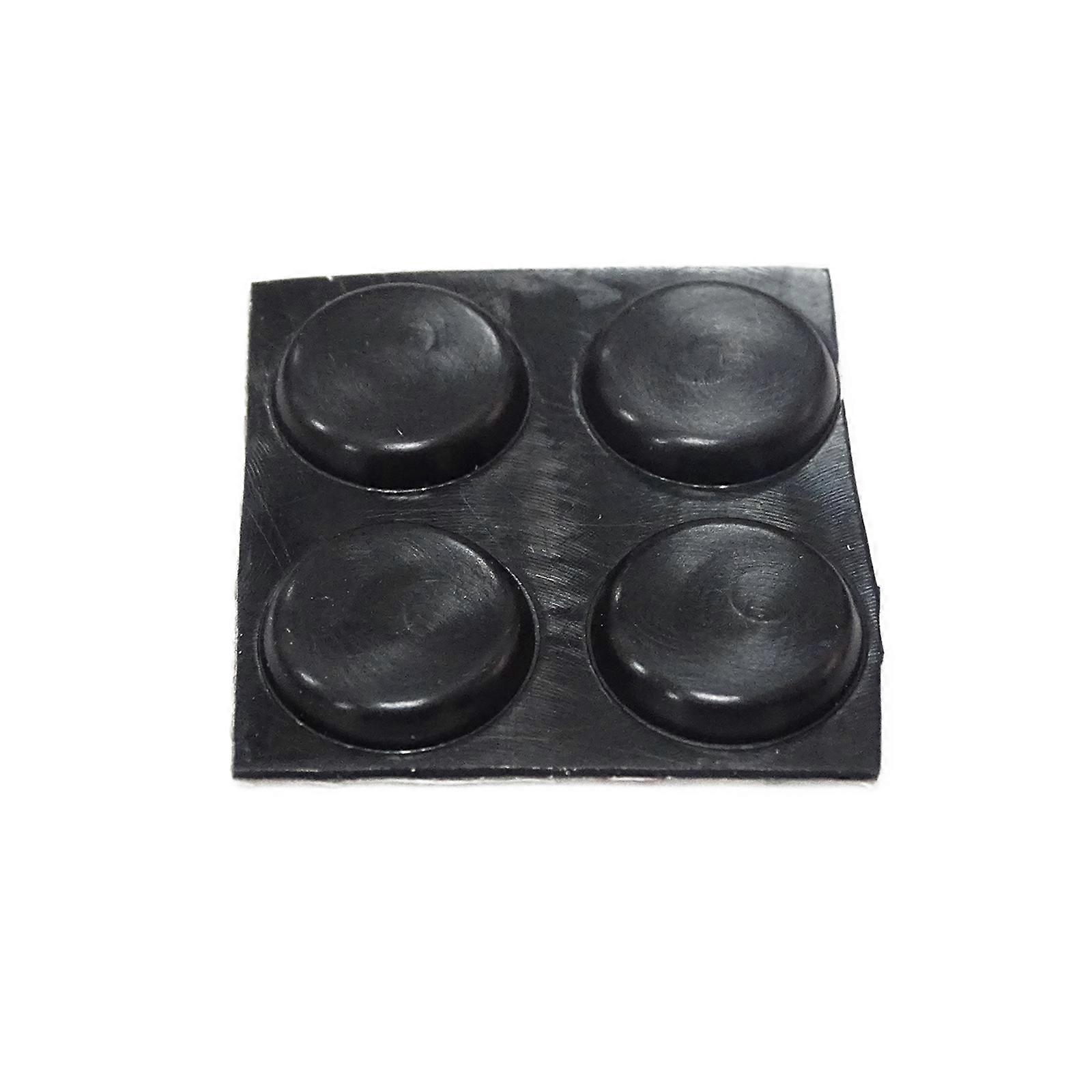4 Pieces Universal Tablet/Notebook Stands Small Round Rubber Feet Keyboard Corner Pad Anti-Slip Silicone Elevation Stand
